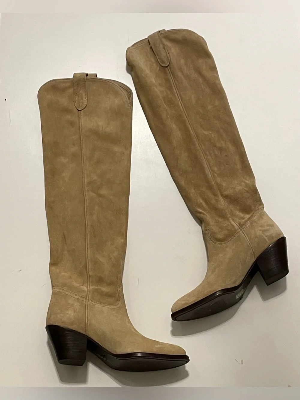 POLO By RALPH LAUREN Suede Tall Western Boot